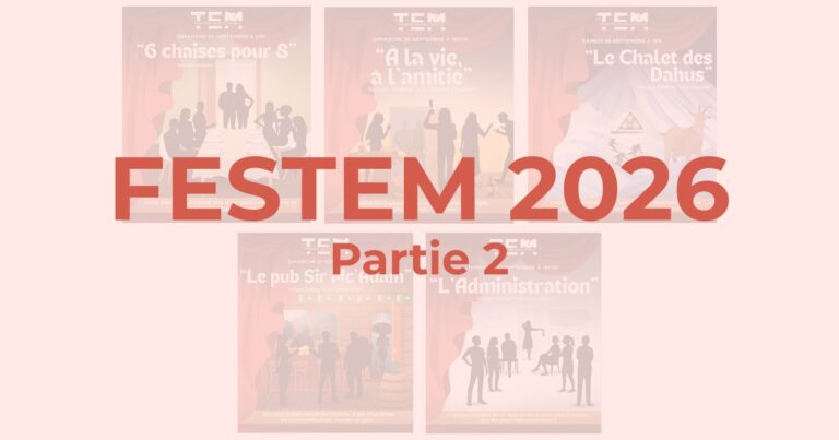 Festival de rentrée TEM : 5 pièces originales à découvrir à Croix en septembre 2026 !